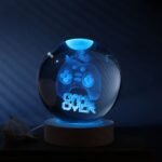 Krištolinio rutulio lempa