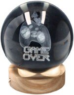 Krištolinio rutulio lempa