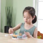 Krumpliaračių dėlionė su gyvūnėliais