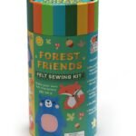 Kūrybinis siuvimo rinkinys miško gyvūnėliai