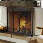 Laikiklis su stumdomomis durimis židiniui nuo kibirkščių (Juoda)