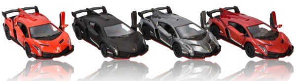 Lamborghini Veneno 1:36 mastelio metalinis modelis