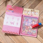 Magiška vandens spalvinimo knygelė Vaisiai