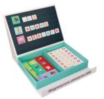 Magnetinė ABC raidžių ir paveikslėlių dėlionė