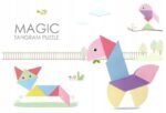 Magnetiniai Tangram blokeliai, 100 elementų