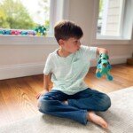 Magnetinis konstruktorius Clixo Itsy, Žaliai-mėlynas