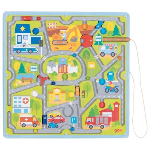 Magnetinis labirintas Mažas miestas