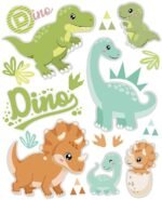Mažas dinozaurų termolopų lapas