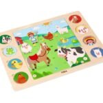 Medinė Ferma Šešėlių Dėlionė