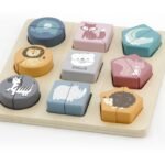 Medinė formų dėlionė