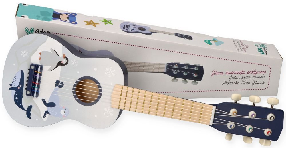 Medinė gitara arktiniai gyvūnai Medinė gitara arktiniai gyvūnai
