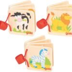 Medinė mini knygelė