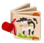 Medinė mini knygelė