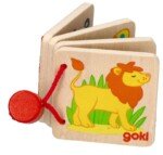 Medinė mini knygelė