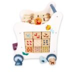 Medinė vaikštynė-stumdukas 5in1 „Miško nuotykis“