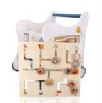 Medinė vaikštynė-stumdukas 5in1 „Miško nuotykis“