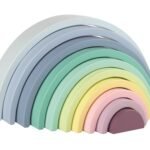 Medinė vaivorykštės dėlionė