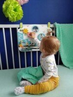 Medinė veiklos lenta mažyliui