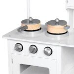 Medinė virtuvė Amelija su priedais