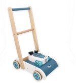 Medinė žaislinė vejapjovė su garsu