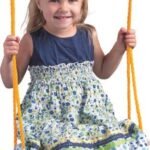 Medinės suoliuko sūpynės