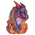 Medinis drakono kolekcinis modelis