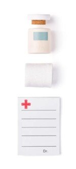 Medinis gydytojo rinkinys lagamine