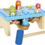 Medinis įkalamas žaislas Paukšteliai