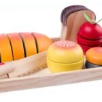 Medinis pjaustomas pusryčių rinkinys