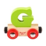 Medinis raidės G vagonėlis