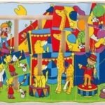 Medinis stumdomas galvosūkis „Magijos Cirkas“