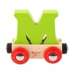 Medinis vagonėlis raidė M