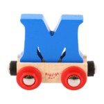 Medinis vagonėlis raidė M