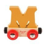 Medinis vagonėlis raidė M