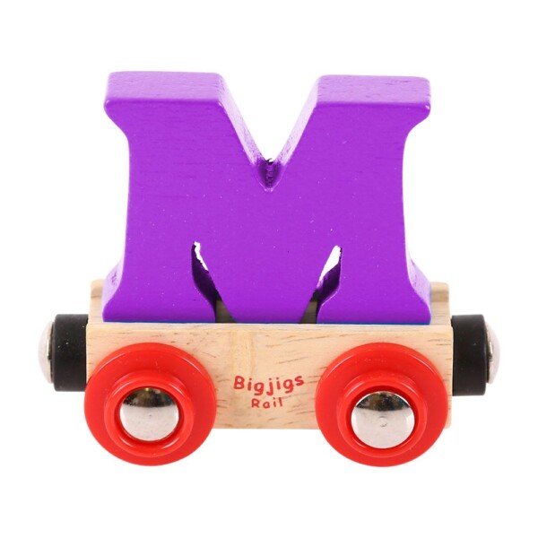 Medinis vagonėlis raidė M