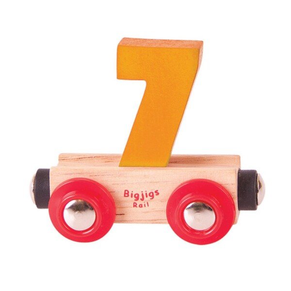 Medinis vagonėlis skaičius 7