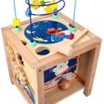 Medinis veiklos kubas su Sezamo gatvės personažais