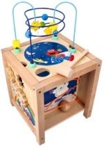 Medinis veiklos kubas su Sezamo gatvės personažais