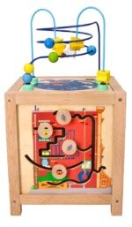 Medinis veiklos kubas su Sezamo gatvės personažais