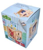 Medinis veiklos kubas su Sezamo gatvės personažais