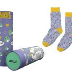 Medvilninės kojinės su dinozaurais