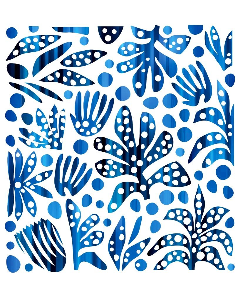 Mėlynų lapelių užlyginamas lapas Mėlynų lapelių užlyginamas lapas