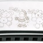 Metaliniai vargonėliai su gyvūnėliais