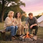 Metalinis 5 dalių židinio įrankių komplektas vidaus ir lauko naudojimui