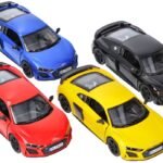 Metalinis Audi R8 modeliukas 1:36