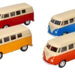 Metalinis VW T1 autobusiukas su inercija