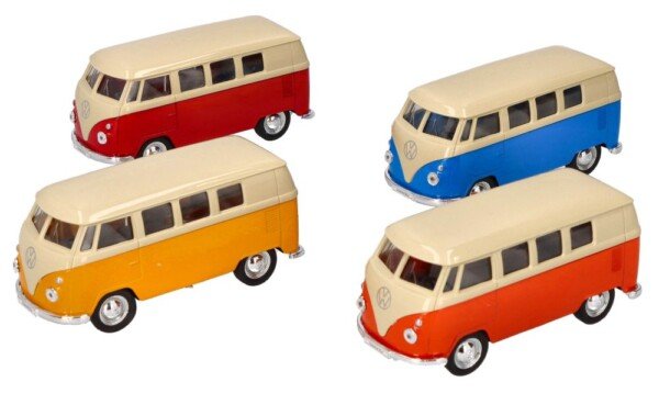 Metalinis VW T1 autobusiukas su inercija