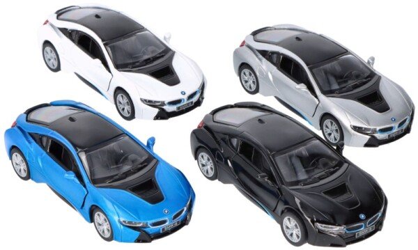 Metalinis modelis BMW i8, mastelis 1:36