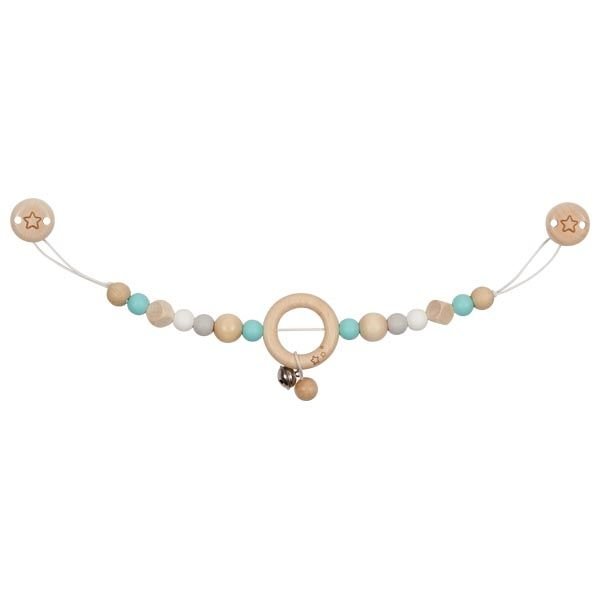 Mėtinė vežimėlio grandinėlė su užsegimais