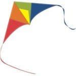 Mini aitvaras Delta 50 cm